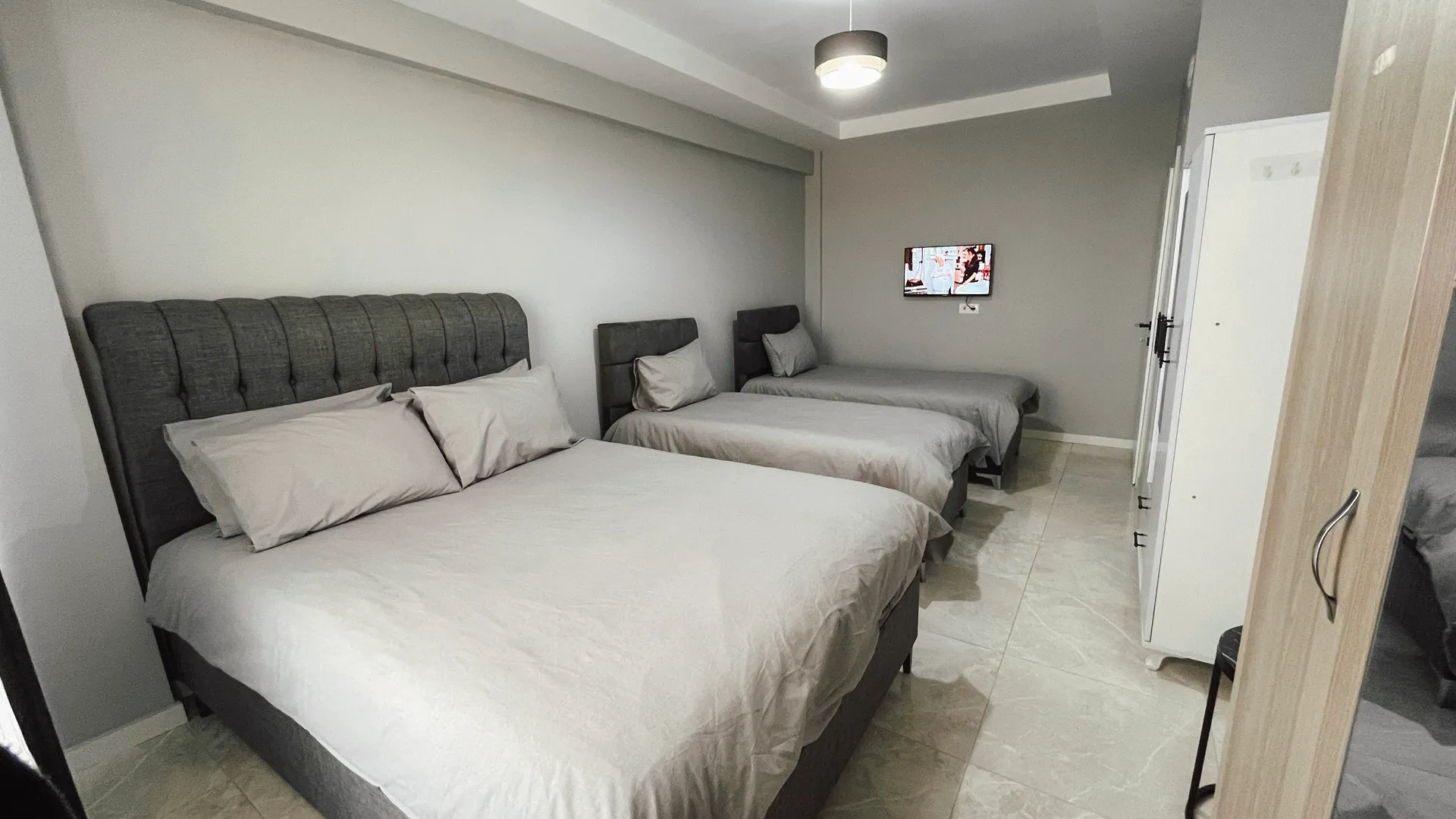 Bedroom of the standard apartment