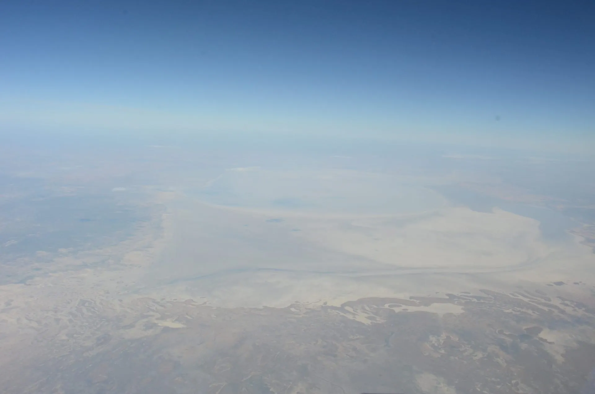 Aerial view of Lake Tuz