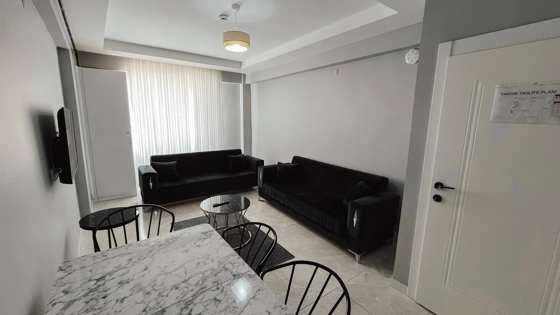 Living room of a Neva Apart deluxe apartment