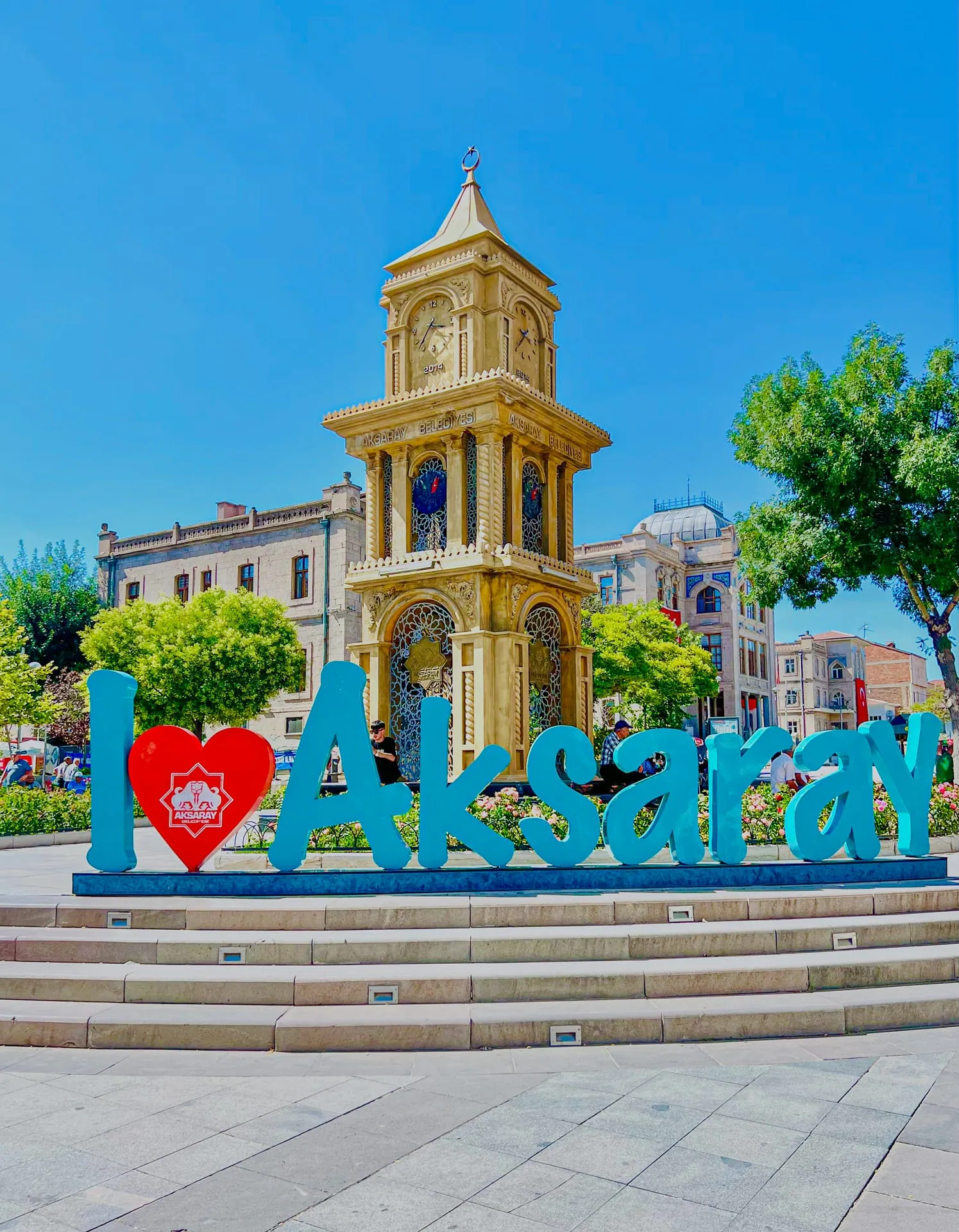 The Clock Tower on Aksaray’s main square